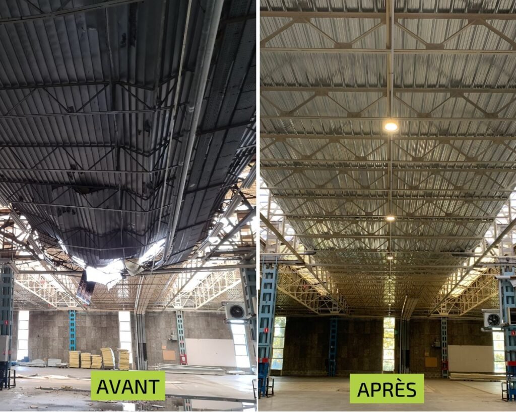 Reconstruction après sinistre bâtiment