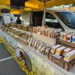 Le Rucher de Bellevue au marché