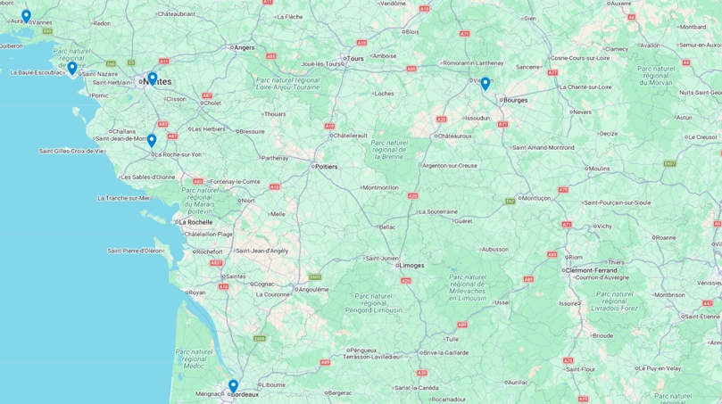 Les agences du groupe ASCIA